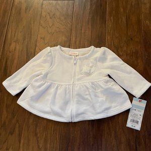 Cat & Jack 0-3M White Sweater